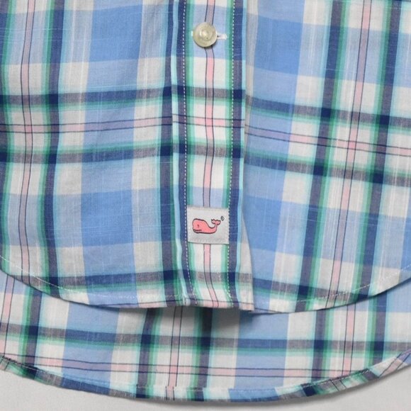 Vineyard Vines Classic Murray Shirt Mens XS Button Down Long Sleeve Plaid Cotton - Picture 3 of 6